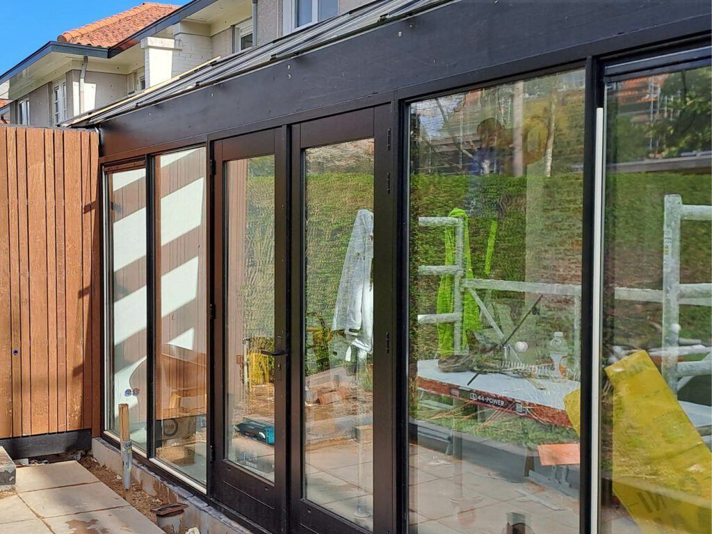 Aanbouw in Arnhem maart 2023. Heurnink Woodproducts