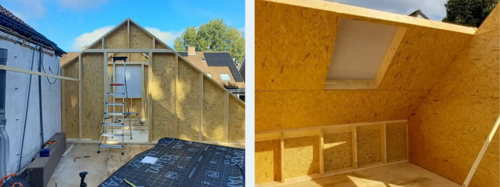 Opbouw in Doetinchem oktober 2022. Heurnink Woodproducts