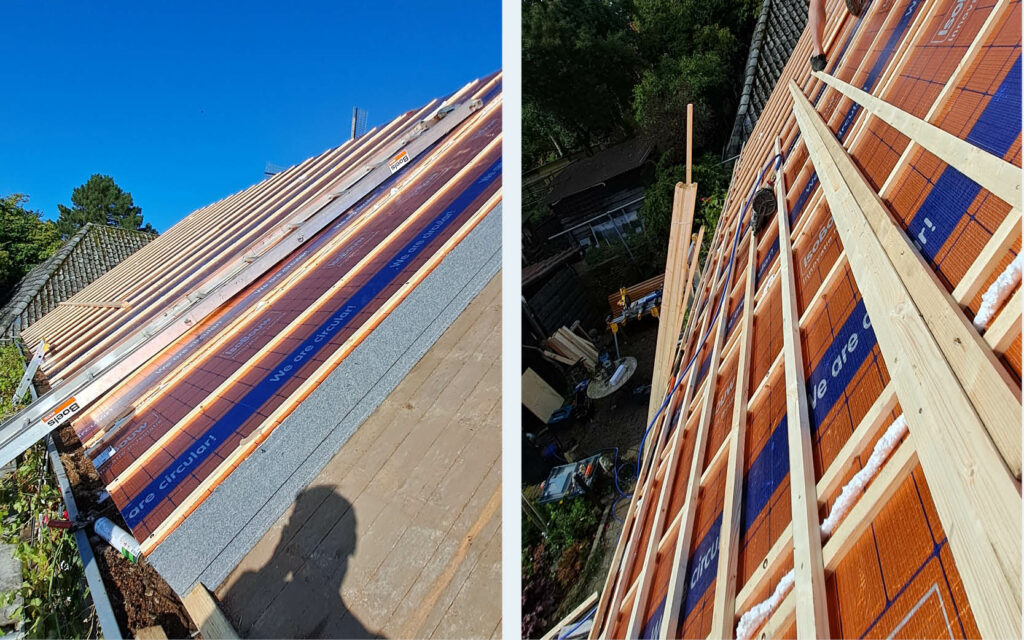 Dak vernieuwen in Zeddam augustus 2024. Heurnink Woodproducts